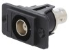 Conector BNC Soclu 50&Omega; CLIFF CP30737 Argintiu Montare Panou Plastic