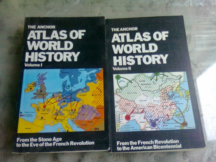 THE ANCHOR, ATLAS OF WORLD HISTORY 2 VOLUME