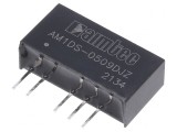 Convertor DC/DC 1W 5V la 9V/-9V SIP7