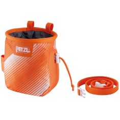 Sac pentru magneziu PETZL Saka Bag white-orange