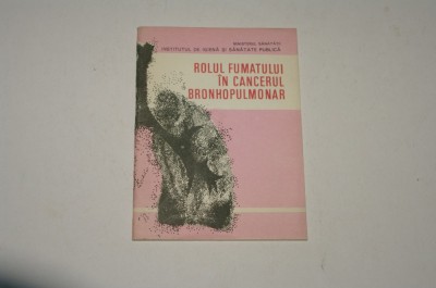 Rolul fumatului in cancerul bronhopulmonar - Elena Barnea foto