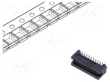 Conector PCB-PCB tată PIN 20 1,27mm TFM aurit SMT 3,7A SAMTEC