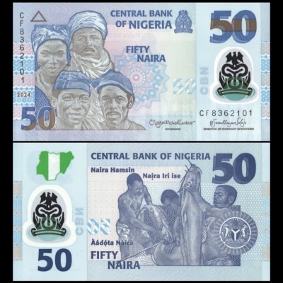 Nigeria 2024 - 50 naira UNC foto