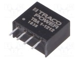 Convertor DC/DC 1W 10,8-13,2VDC la 12VDC 80mA TRACO POWER