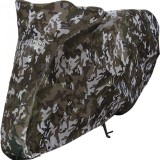 Husa moto Oxford Aquatex Camo, impermeabila, negru/gri marime XL