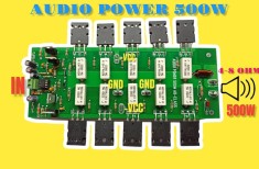 Modul de amplificare audio de putere 500W foto