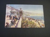 Carte poștală veche Monaco &ndash; Monte Carlo, Terasa Cazinoului (cel mai probabil din perioada 1900&ndash;1940)