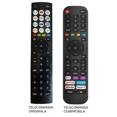 Telecomanda compatibila TV Hisense ERF2N36 ER 9484 /MFY 1159 (423-1) foto