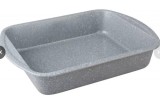 Tava din aluminiu, marmorata, 40x29x8cm, Bohmann