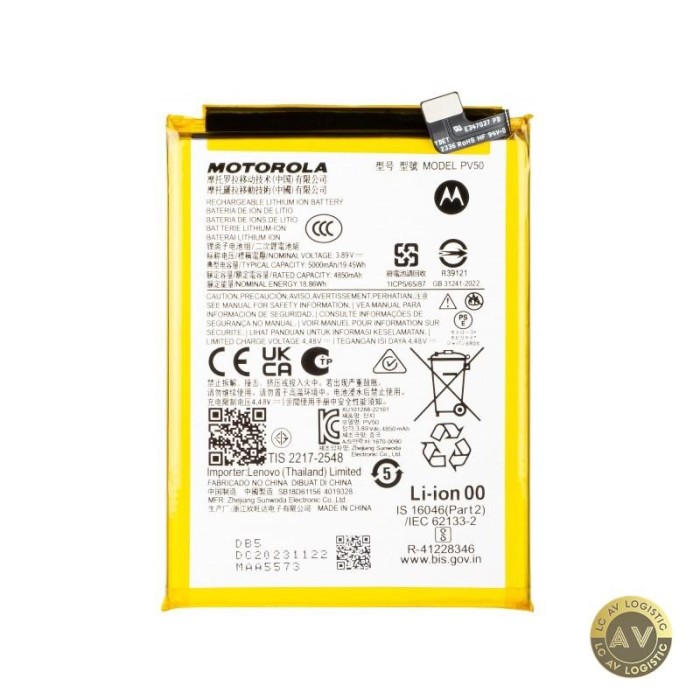 Acumulator Motorola Moto G73 PV50 Service Pack SB18D61156
