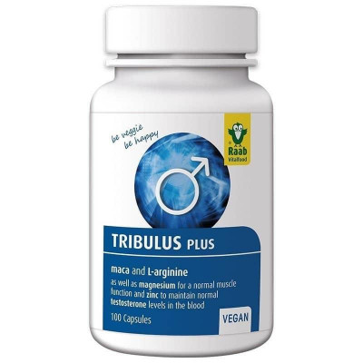 Tribulus Plus 650 miligrame 100 capsule Raab foto