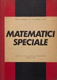Matematici speciale - Eugen V. Dobrescu, Lucia Dobrescu-Purice