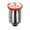 Bec Hyper-Led4 - 2SMD 12V pozitie soclu metal BA9s 2buc - Rosu Garage AutoRide