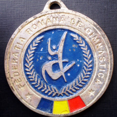 5.113 ROMANIA MEDALIE FEDERATIA ROMANA DE GIMNASTICA 49mm II