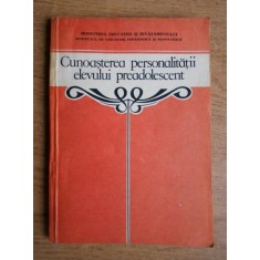 Georgeta Dan Spinoiu - Cunoasterea personalitatii elevului preadolescent