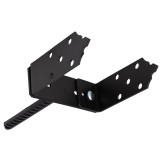 Papuc Reazem U Reglabil Cu Picior Negru Decorativ 120-200Mm - 4Buc