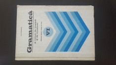 GRAMATICA -Manual pentru clasa a VI-a - Ion Popescu. 1977 foto