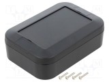 Carcasă universală TAKACHI 90mm X 130mm Y 40mm Z WP ABS grafit IP67