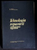 Carte Tehnologia Repararii Utilajului Agricol V. Ionut Gh. Moldovanu 1976 Ed. Didactica si Pedagogica