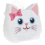Set creativ Pinata Pisica DIY, 1 buc, Alb, CMCLASS