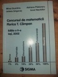 Concursul de matematica Florica T. Campan - Mihai Dumitriu, Adriana Paduraru