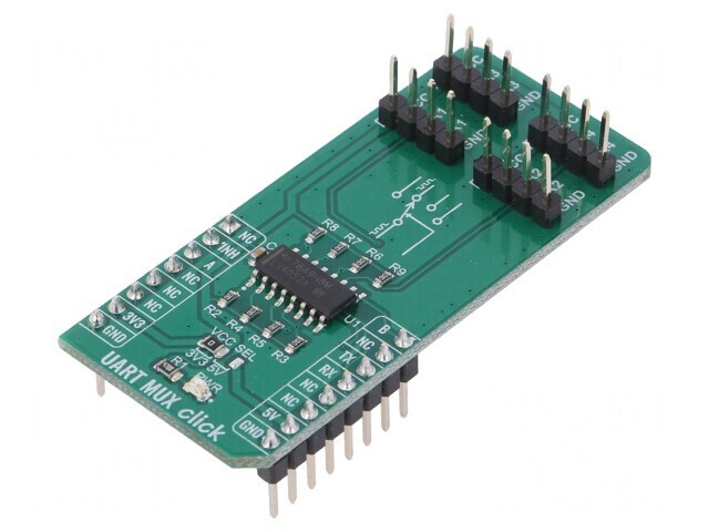 Multiplexor Analogic GPIO UART SN74LV4052A