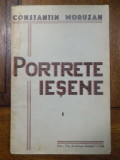 PORTRETE IESENE - CONSTANTIN MORUZAN - IASI 1939