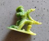 JUCARIE VECHE FIGURINA - COMUNIST - COLECTIE - ROMANEASCA - COWBOY PISTOLAR