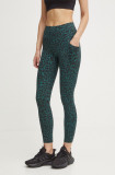 Dkny colanti femei, culoarea verde, modelator, DP4P3491