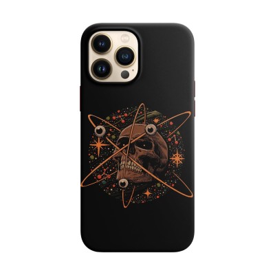 Husa compatibila cu Apple iPhone 12 Pro Max model Skull atom, Silicon, TPU, Viceversa foto