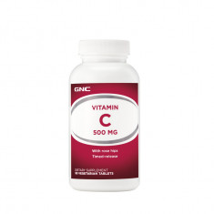 Vitamina C 500 cu eliberare prelungita, 90tab, GNC