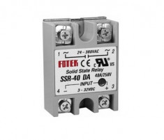 Releu Solid State, 40A, 24-380VAC SSR-40 DA, Fotek - 128505 foto