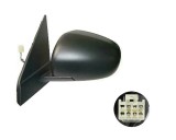 Oglinda usa exterioara Suzuki Vitara, 03.2015-, partea Stanga, reglare electrica; grunduit; incalzit; sticla convexa; geam cromat; 8 gauri / 5 pini,