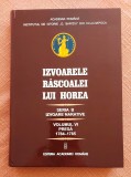 Izvoarele Rascoalei lui Horea. Seria B. Izvoare narative, vol. VI. Presa 1784-1785. Editura Academiei, 2023 - Costin Fenesan
