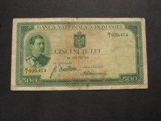 500 lei 1934 K/1 foto