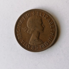 MONEDA ANGLIA HALF PENNY 1957