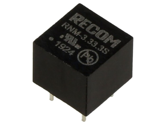 Convertor DC/DC 1W 3,3V 303mA