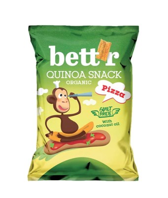 Snack Quinoa cu Pizza Fara Gluten Bio 50 grame Bett&amp;#039;r foto