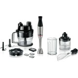 Blender de m&acirc;nă Bosch Seria 6 ErgoMaster MSM6M8X1, 1200W, Control dinamic al vitezei, Funcție impuls, 500ml, Sistem EasyClick