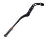 Cric Lateral Bicicleta Aluminiu, Prindere Cadru Spate, Reglabil 24-28 Inch, Negru, Frana Disc