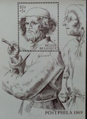 BC173, Belgia 1969 colita picturi