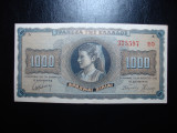 GRECIA 1000 DRAHME 1942 EXCELENTA