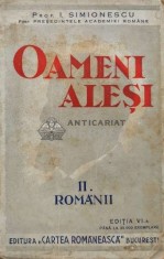 Oameni alesi (volumul 2, 1944) - 1944 - Ion Simionescu (R21)