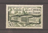 Franta 1952 -Consiliul Europei, MNH, Nestampilat