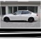 Stickere Laterale Negru Mat BMW Seria 3 F30 F31 (2011-up) M-Performance Design Negru Mat Performance AutoTuning
