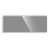 Cumpara ieftin Panou 3 Intrerupatoare Cvadruple cu Touch din Sticla LUXION SmartElectro IntelligentHouse