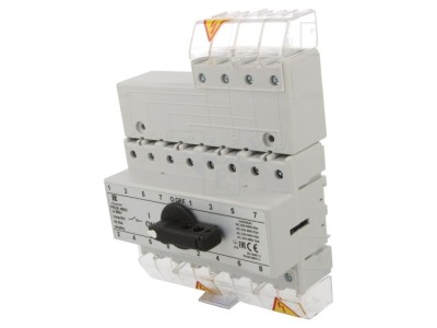Comutator rețea-generator 4 poli 63A foto