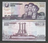 COREEA DE NORD 50 WON 2002 / 2012 UNC P- CS 11 b , pentru colectionari