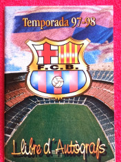 Album foto jucatori FC BARCELONA (sezonul 1997/1998) foto