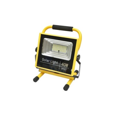 Lampa de lucru LED portabila 40W, 8000K cu acumulator LifePO4 2x6000mAh telecomanda si cadru stativ IP67 Breckner Germany Cod: BK79651 Automotive Trus foto